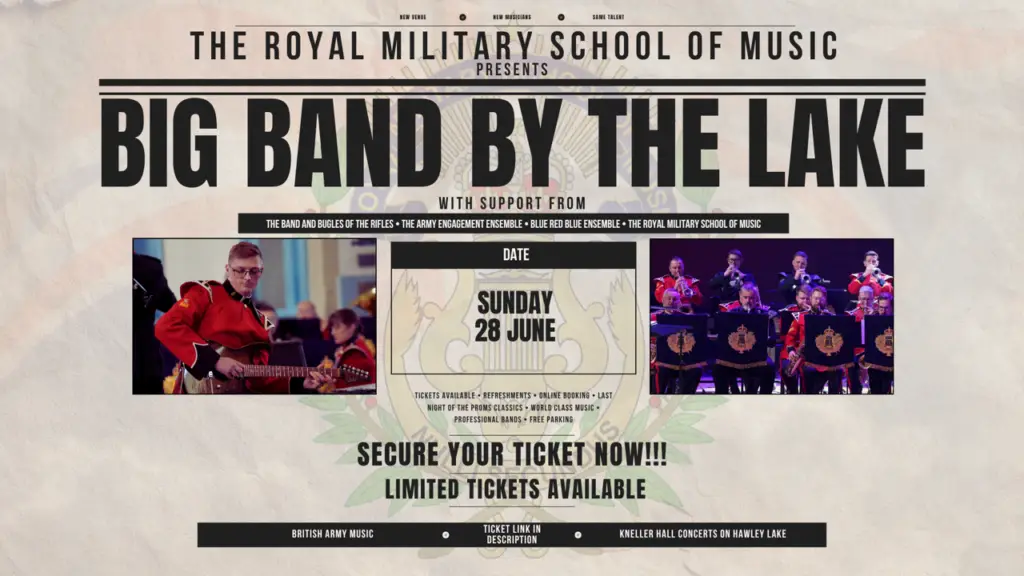 The Royal Military School of Music Summer Concerts Return – Now at Hawley Lake!