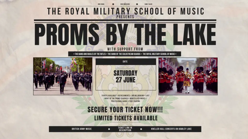The Royal Military School of Music Summer Concerts Return – Now at Hawley Lake!